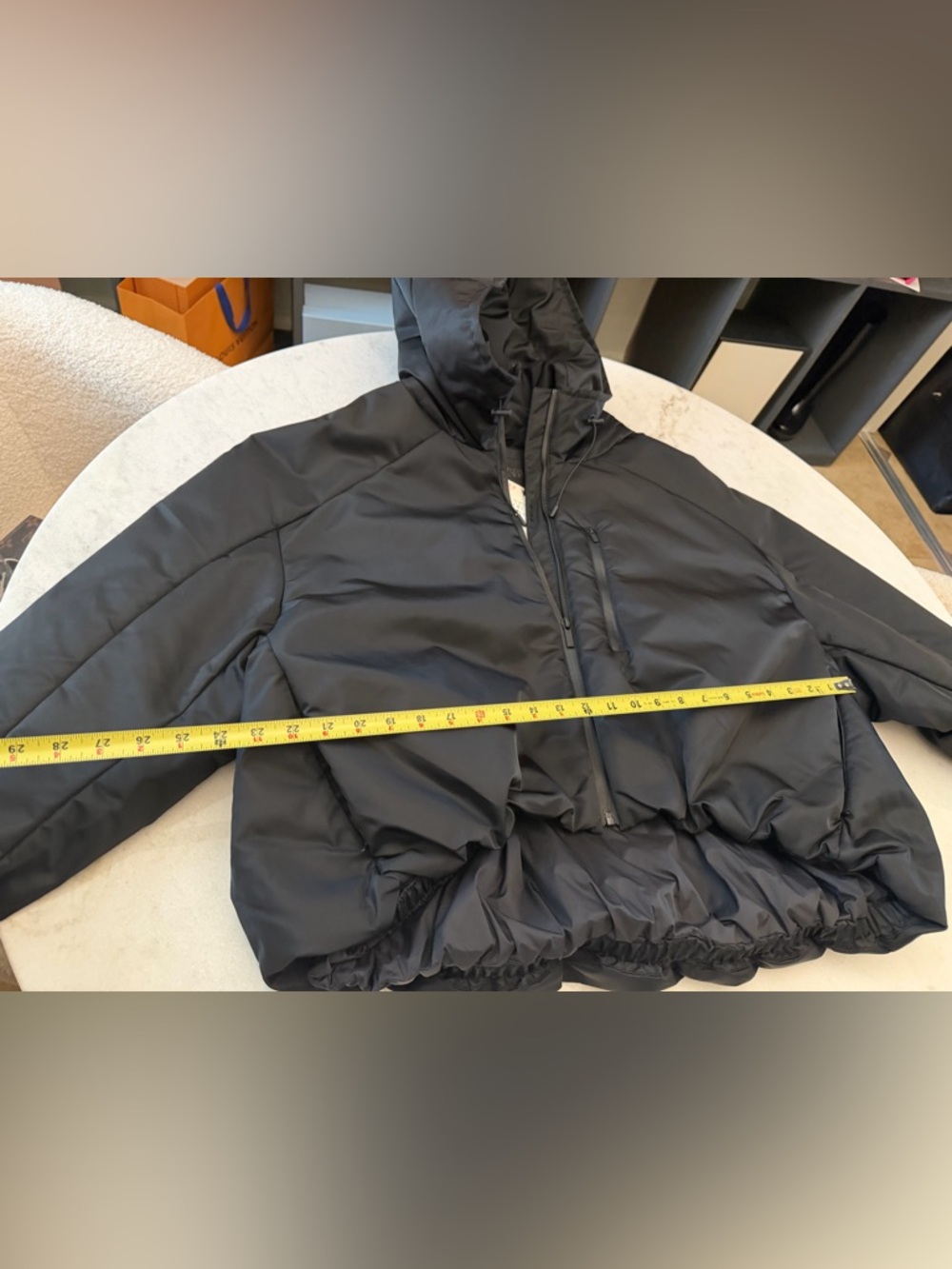 ZARA WATER REPELLENT WINDPROOF HOODED PUFFER JACKET - Picture 14 of 16